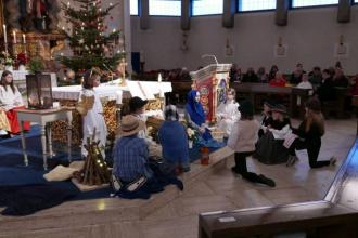 Krippenspiel der Kinder der Hohenbogen-Grundschule